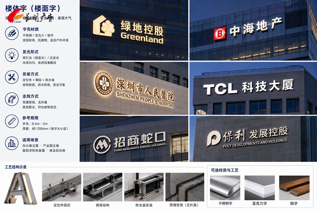郑州楼体字