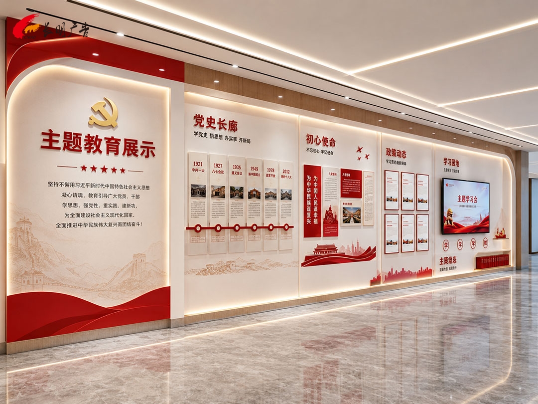 主题教育展示